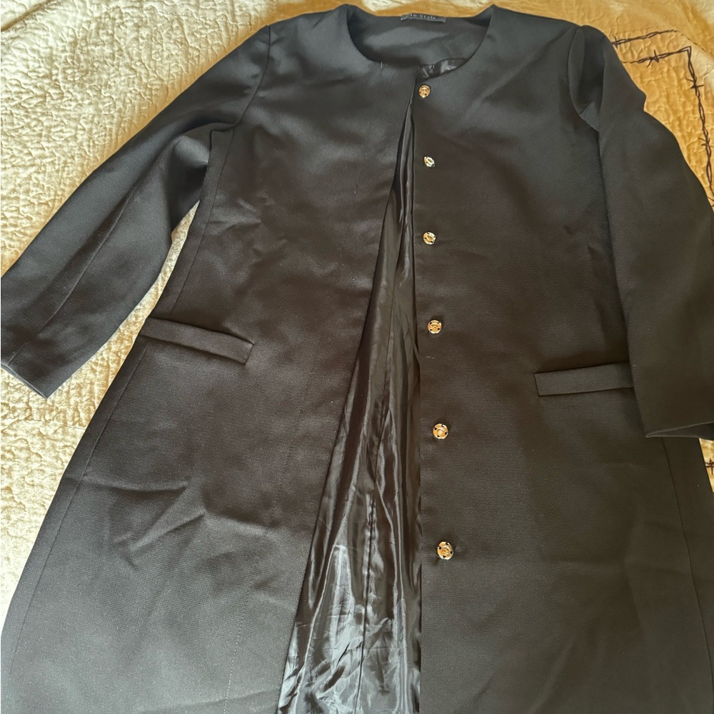 Black super cute dressy blazer sz M